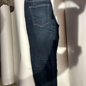 Express Blue Slim Jeans Extreme Stretch. Worn like 3 times.